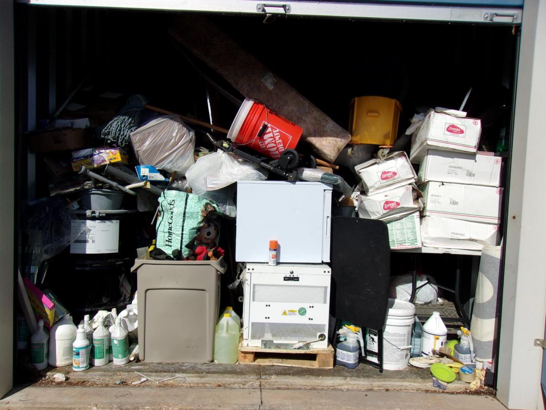 Storage Unit Auction in Richmond, VA at AAAA Laburnum Racetrack Self